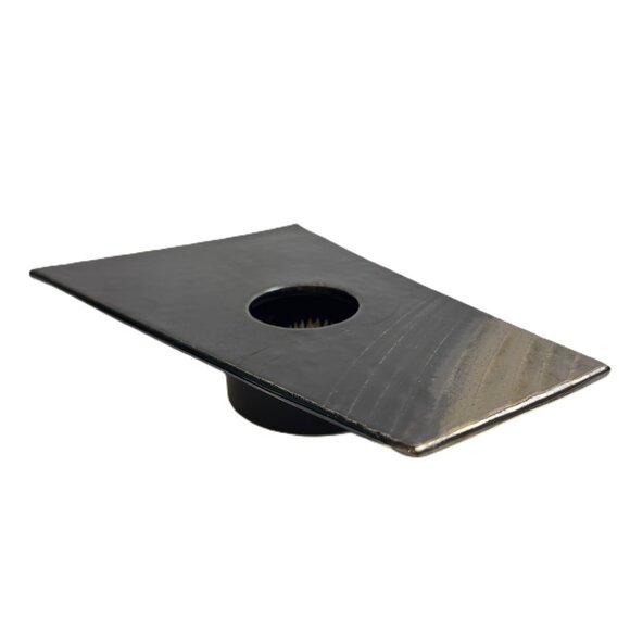 Donna Gittins Sculptural Vintage Candle Holder Black & Bronze Made in Canada - Picture 3 of 10